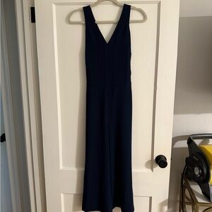 LOFT Navy Jumpsuit